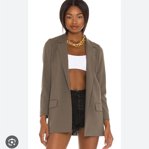 All Saints Khaki Green Blazer - Picture 6 of 12